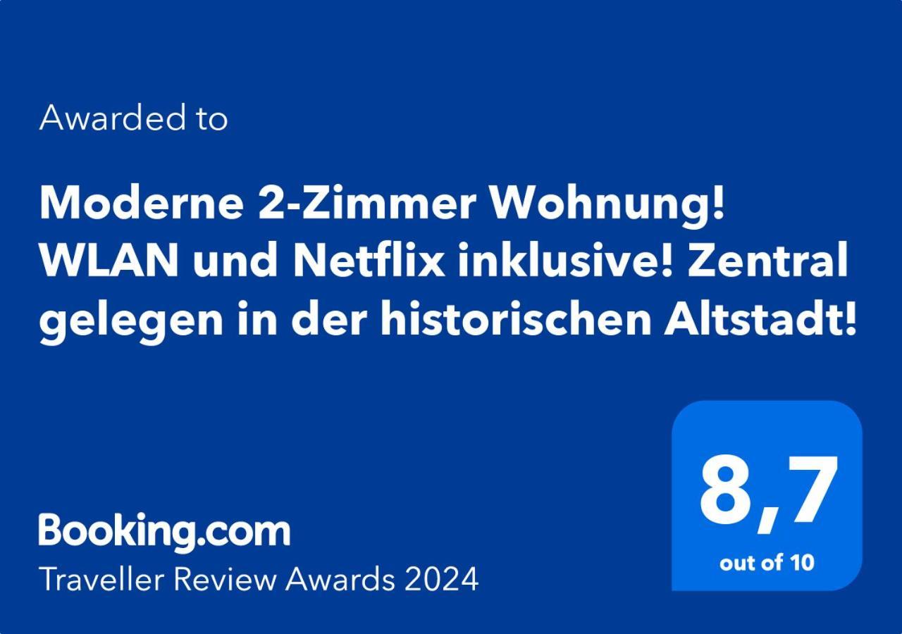 Moderne 2-Zimmer Wohnung! Wlan Und Netflix Inklusive! Zentral Gelegen In Der Historischen Altstadt! Stade Dış mekan fotoğraf